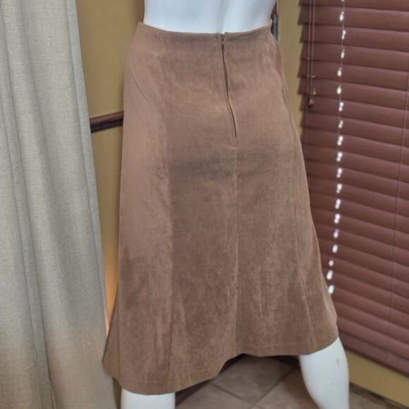 Vintage Retro METRO GIRL midi skirt sz8 - Picture 12 of 13